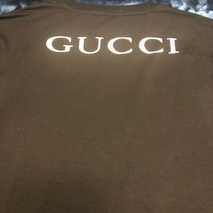 Gucci crew neck tee.  Guccify Loved